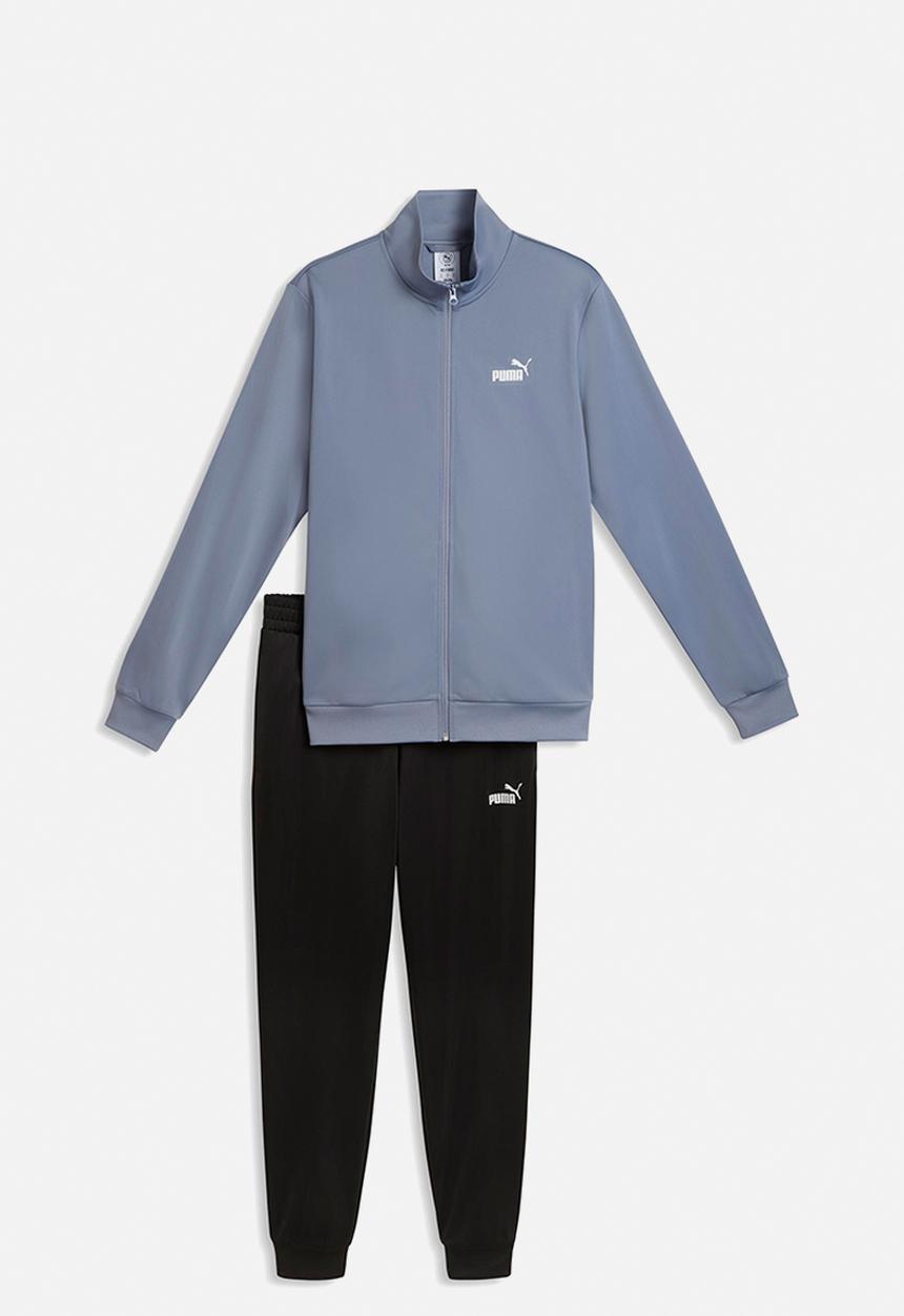 PUMA - ESS Poly Trackuit Set  - Gray Sky
