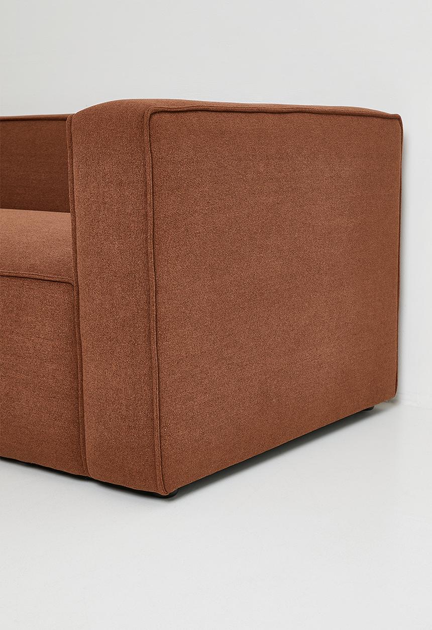 Zorora - Zola 3 Seater - Rust