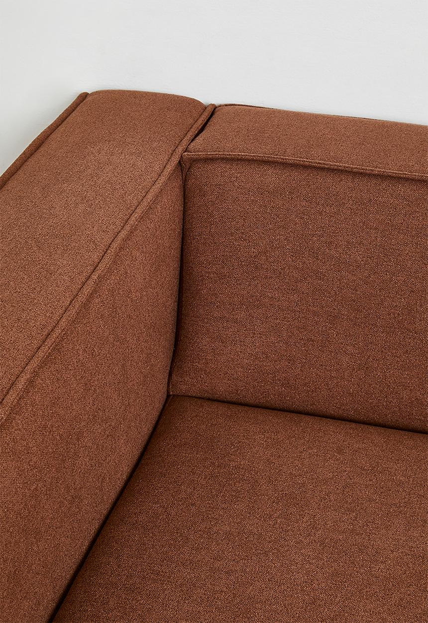 Zorora - Zola 3 Seater - Rust