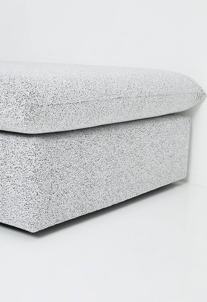 Zorora - Lira Luxe Daybed Right - Salt & Pepper