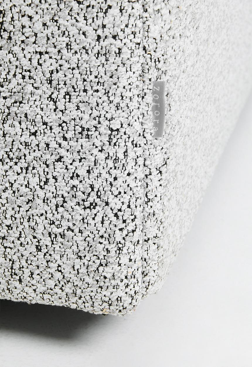 Zorora - Lira Luxe Daybed Left - Salt & Pepper