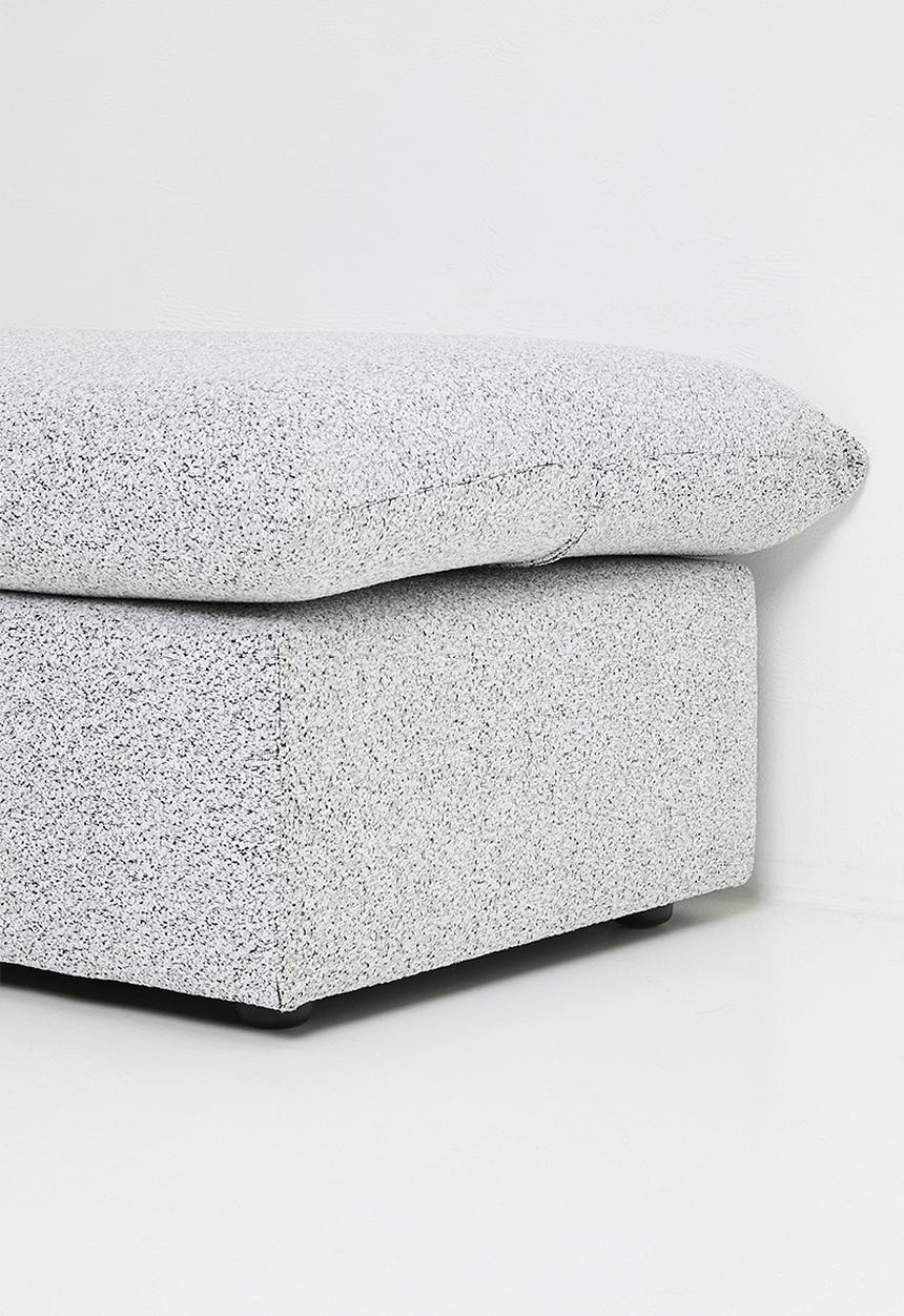 Zorora - Lira luxe ottoman - Salt & Pepper