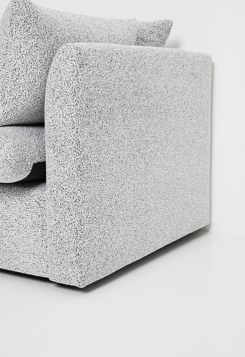 Zorora - Lira luxe 3 seater - Salt & Pepper