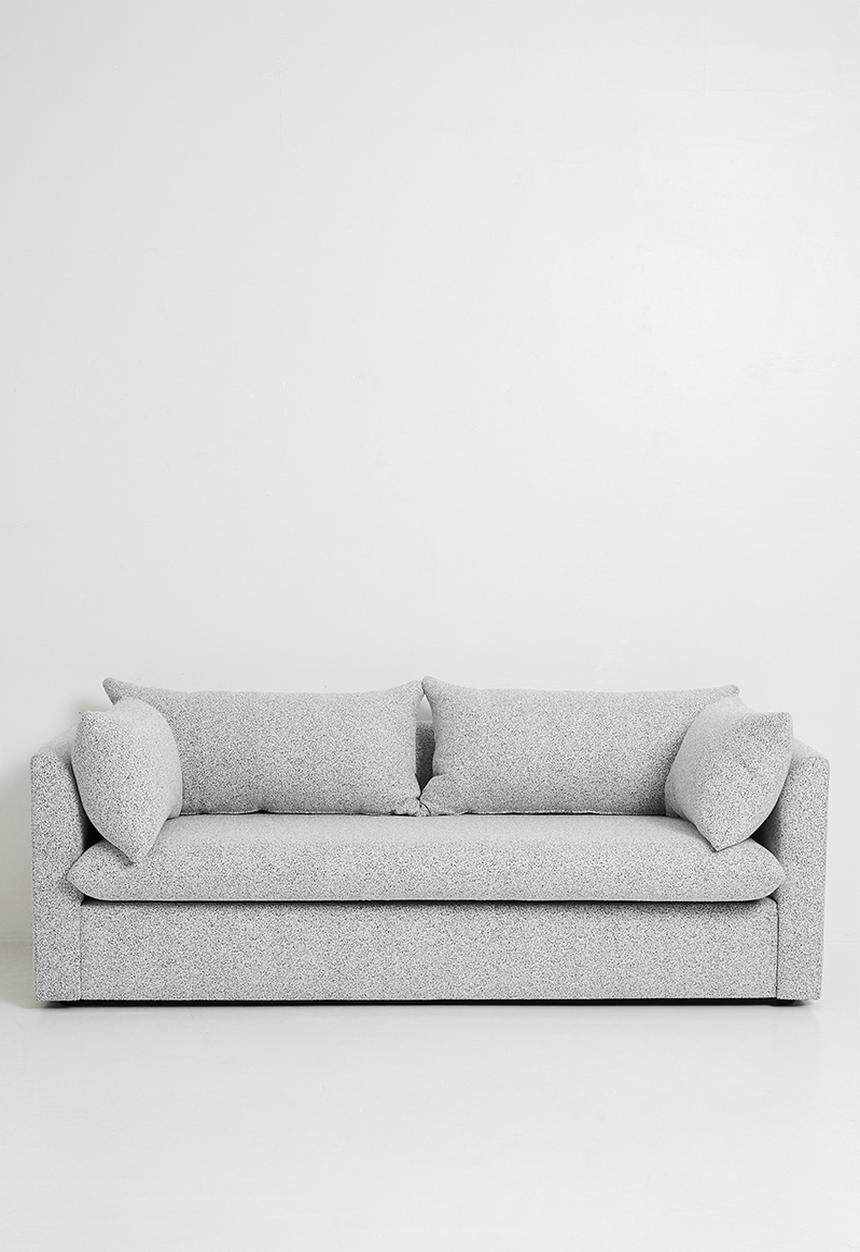 Zorora - Lira luxe 3 seater - Salt & Pepper