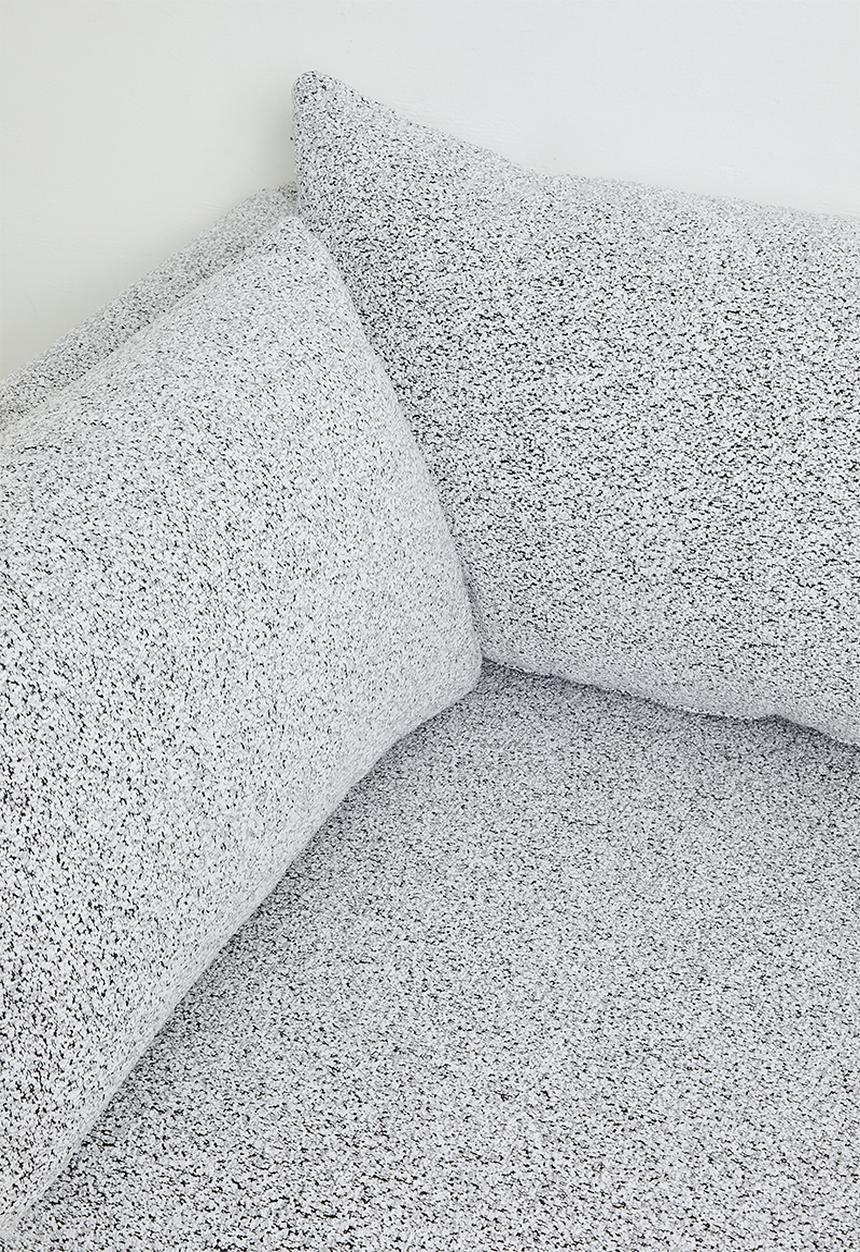 Zorora - Lira luxe 3 seater - Salt & Pepper