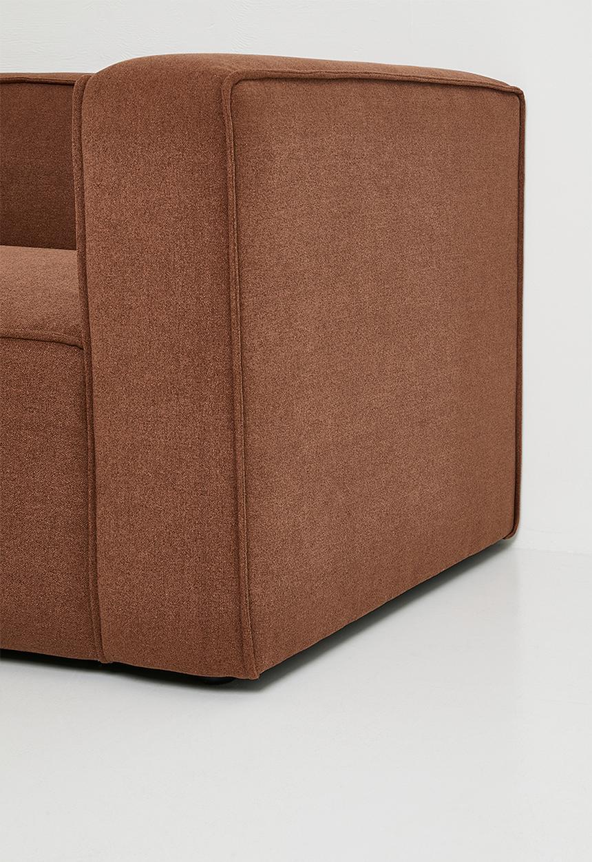Zorora - Zola Loveseat - Rust