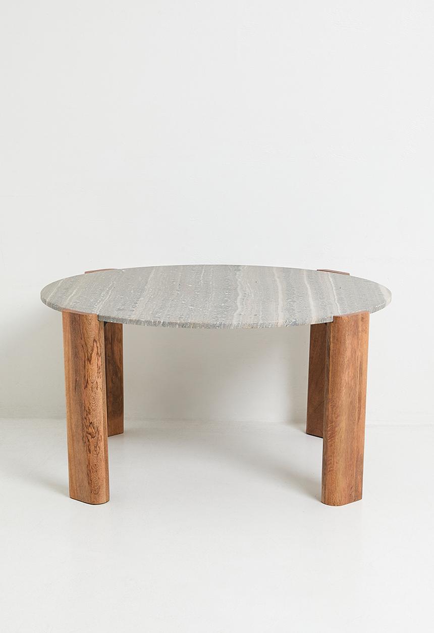 Sixth Floor - Eleanor coffee table - light  marble