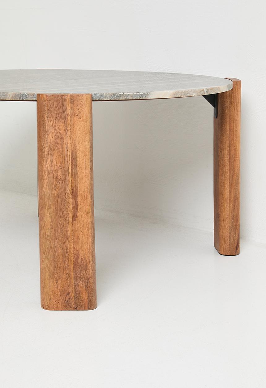 Sixth Floor - Eleanor coffee table - light  marble