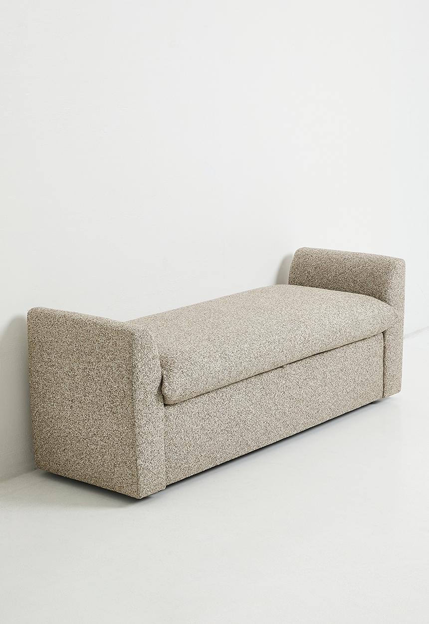 Zorora - Lira luxe storage bench - Natural