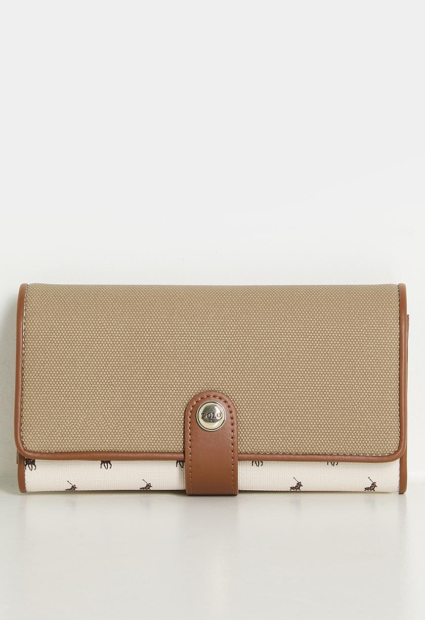 POLO - Palma trifold purse - maple