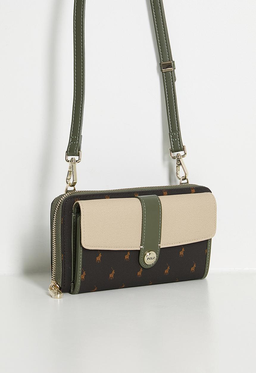 POLO - Palma phone sling bag - olive