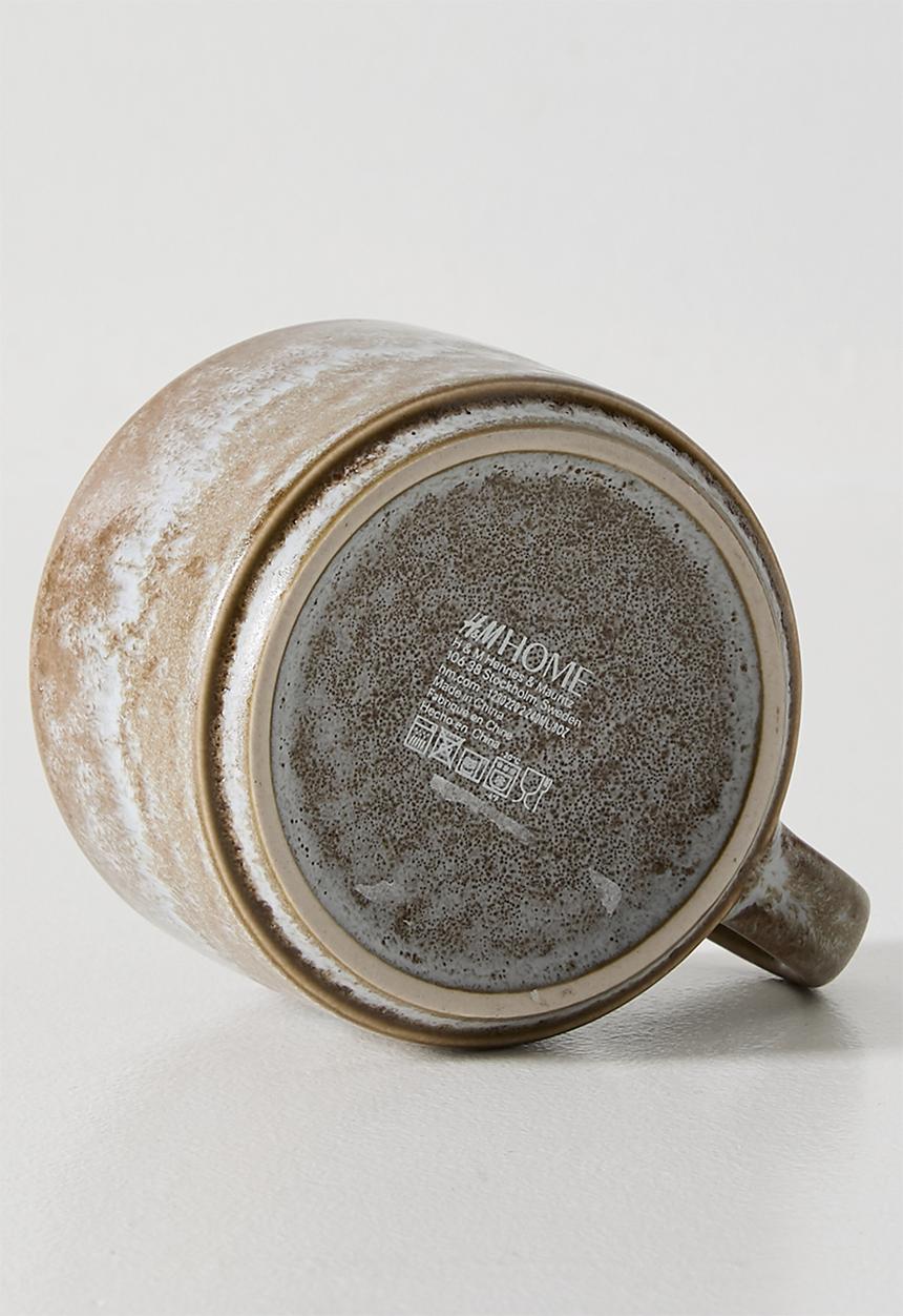 H&M - Stoneware mug - light taupe