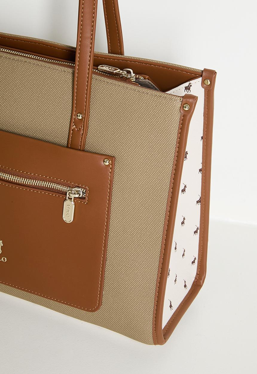 POLO - Palma book tote bag - maple