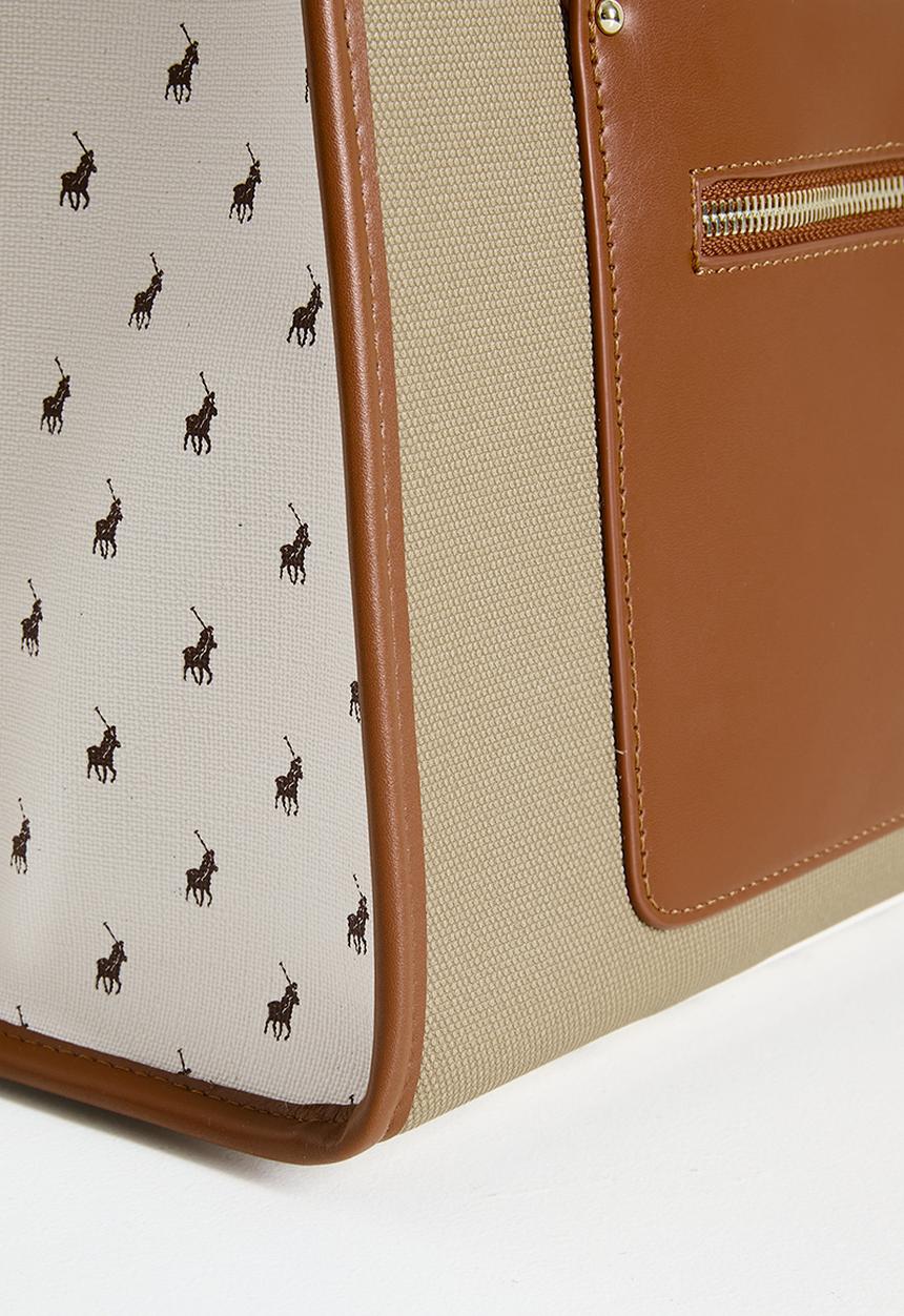 POLO - Palma book tote bag - maple