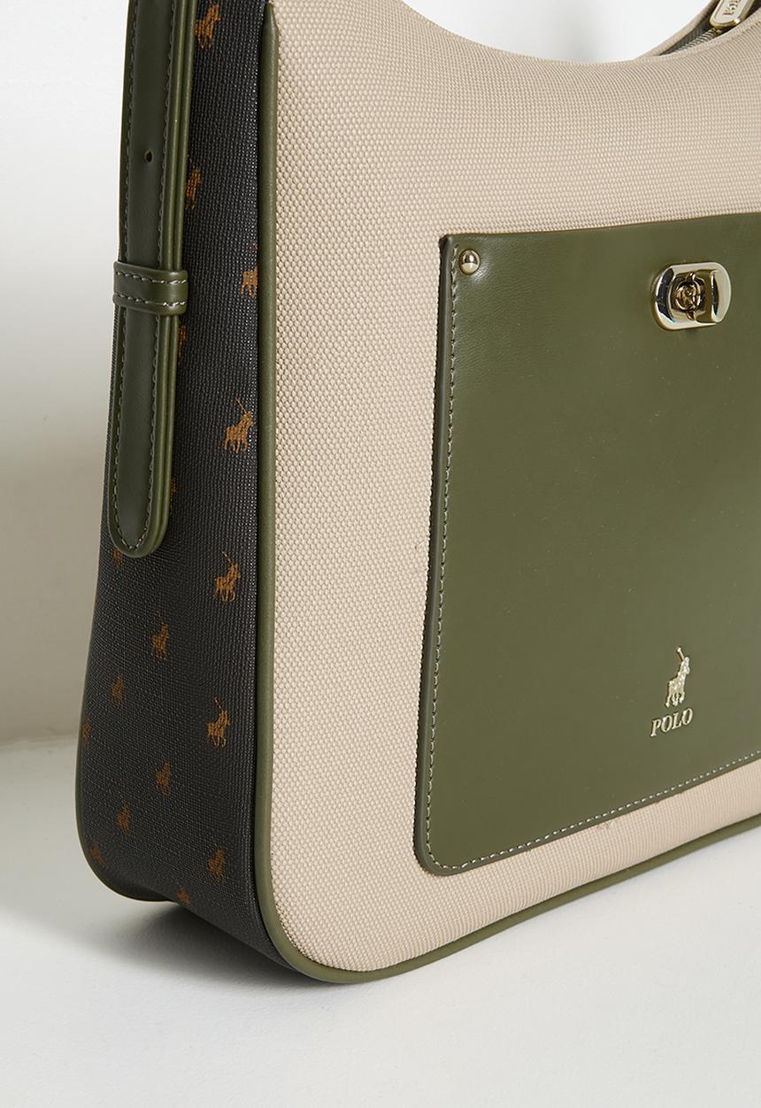 POLO - Palma shoulder bag - olive