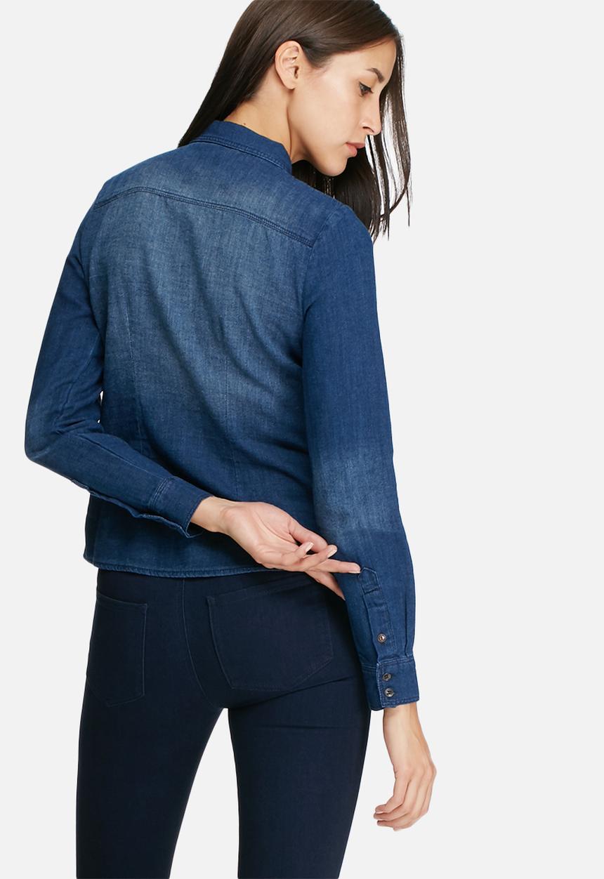ONLY - Rock it fitted denim shirt