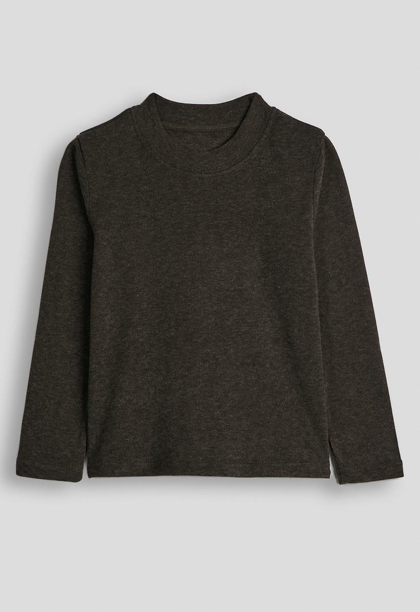 Pop Candy - Melange long sleeved tee - dark brown