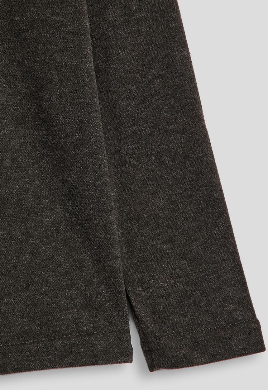 Pop Candy - Melange long sleeved tee - dark brown