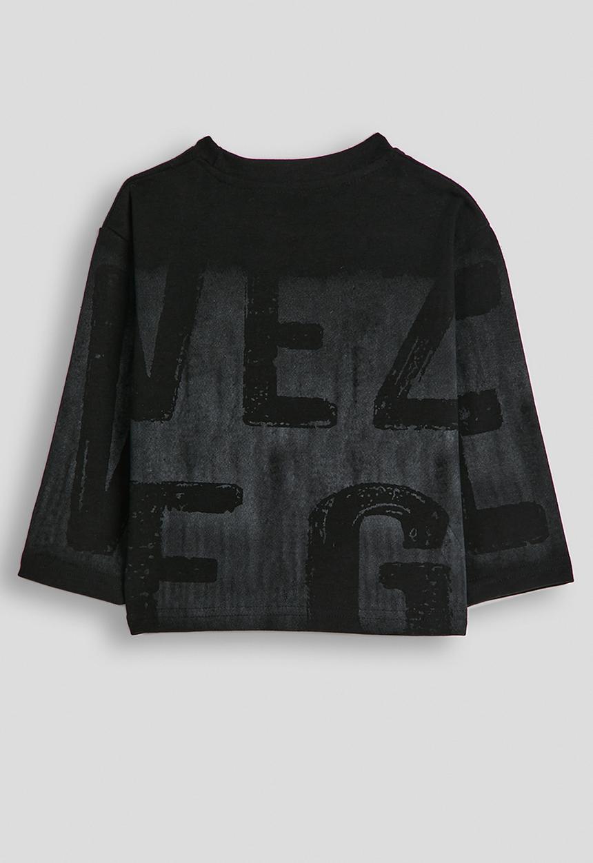 Pop Candy - Burnout logo print tee - black