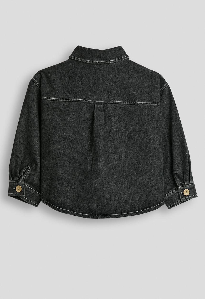 Pop Candy - Denim shirt - black