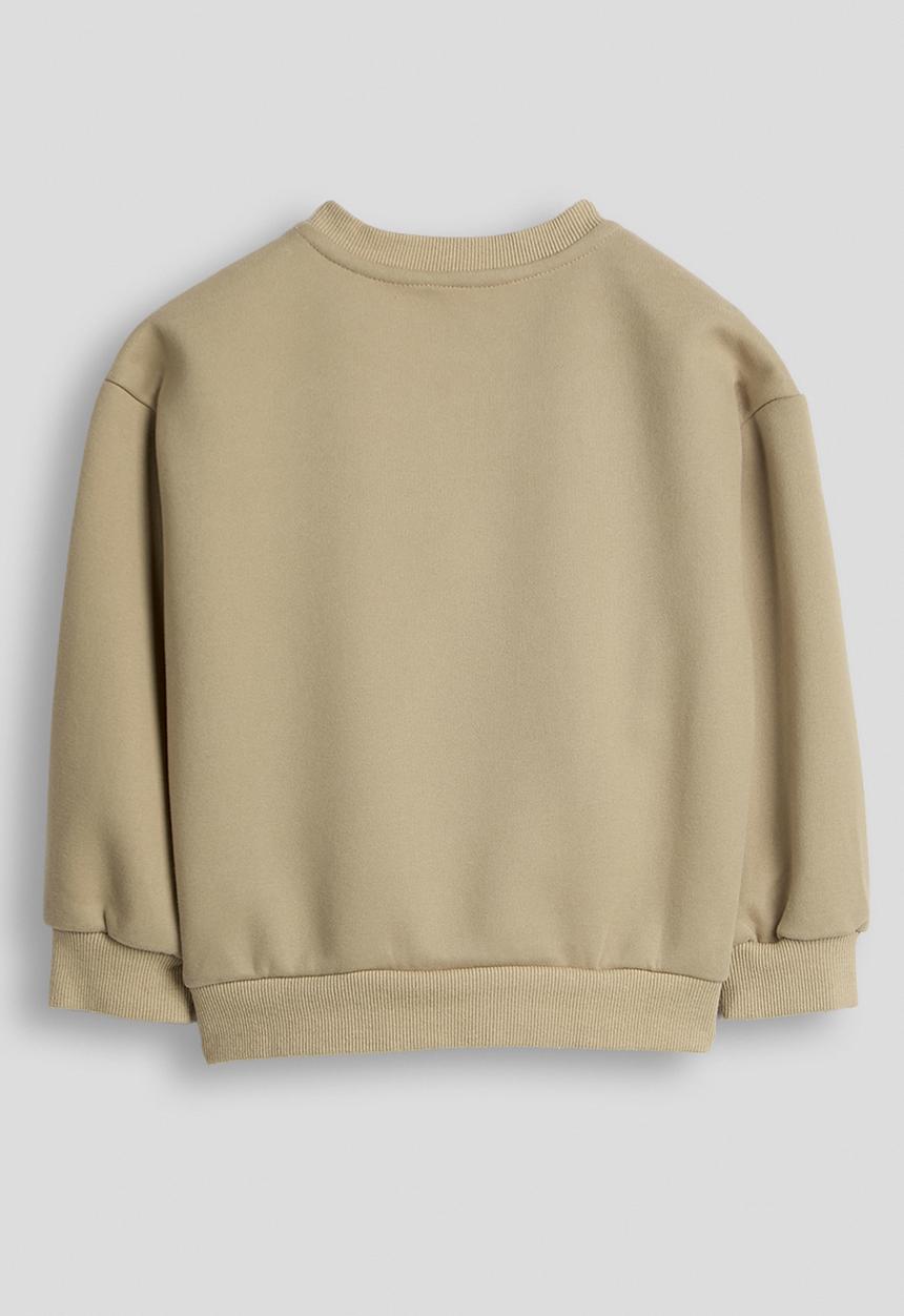 Pop Candy - Sweatshirt with body pocket - sand brown