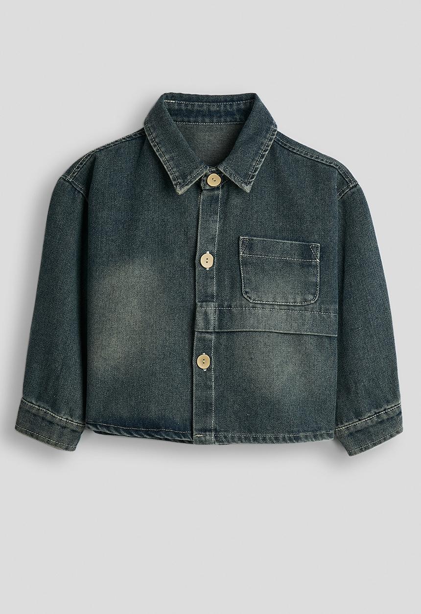 Pop Candy - Denim shirt - blue