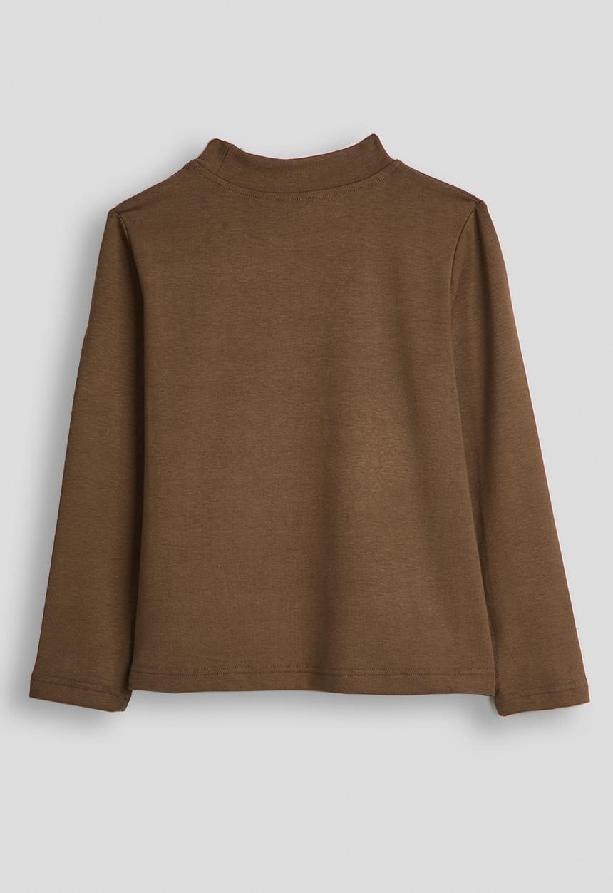 Pop Candy - Long sleeved tee - dark brown