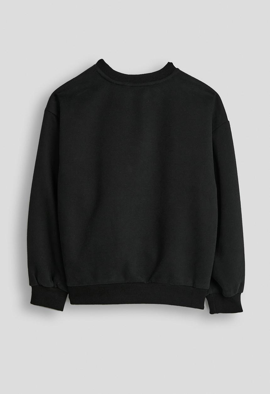 Pop Candy - Sweatshirt with body pocket - black