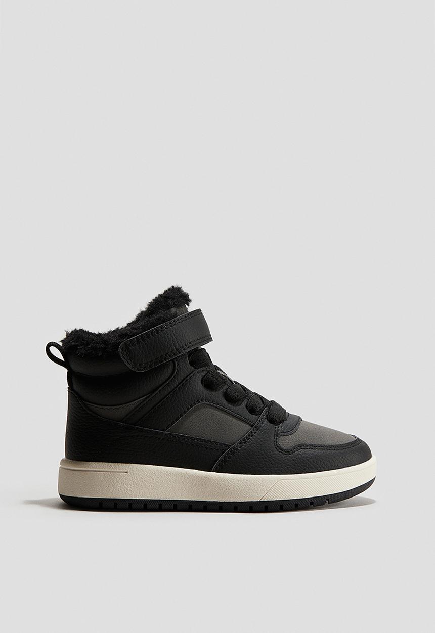 H&M - Warm-lined trainers - black
