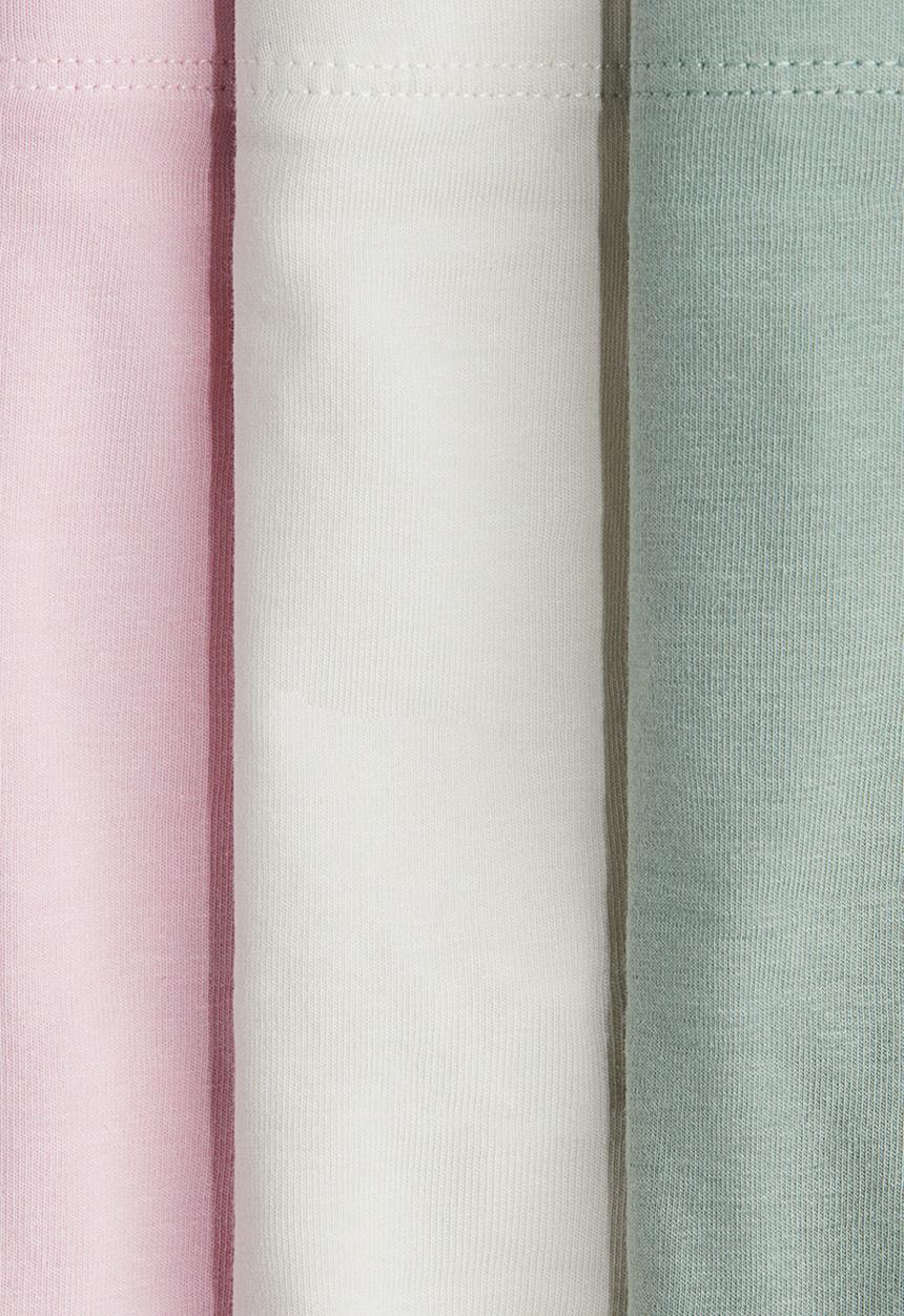 H&M - 5-Pack cotton boxers - light pink/dusty green