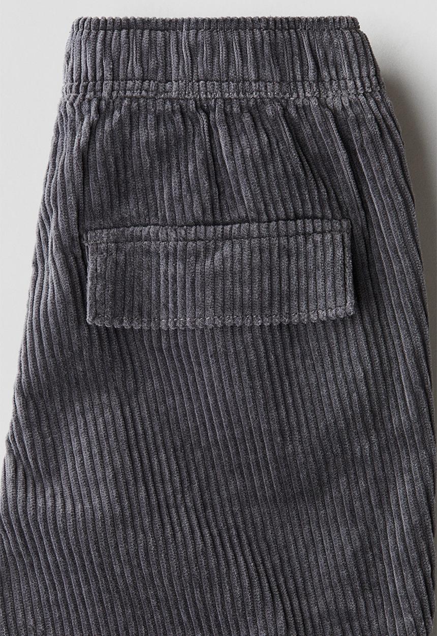 H&M - Corduroy cargo joggers - dark grey