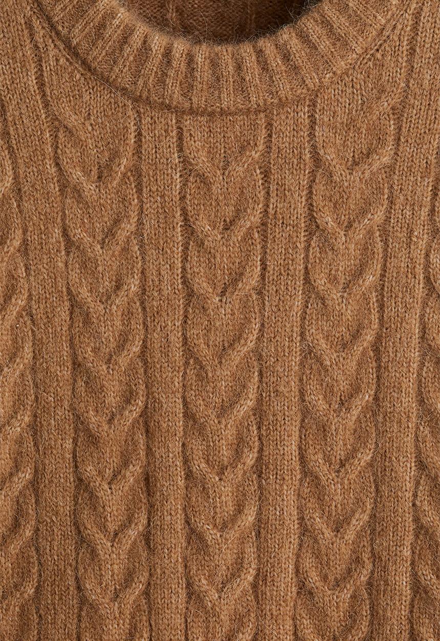 H&M - Regular fit cable knit jumper - beige