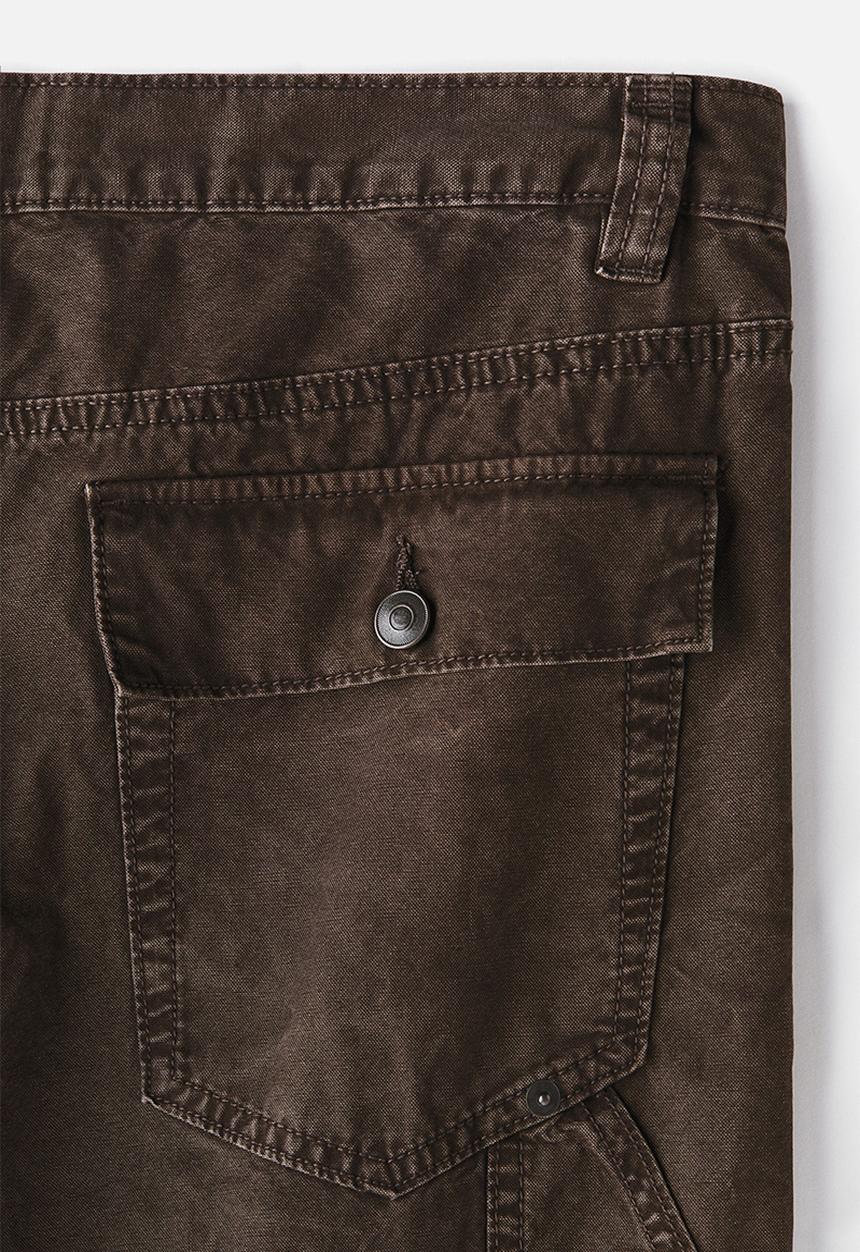 H&M - Loose fit carpenter trousers - dark brown