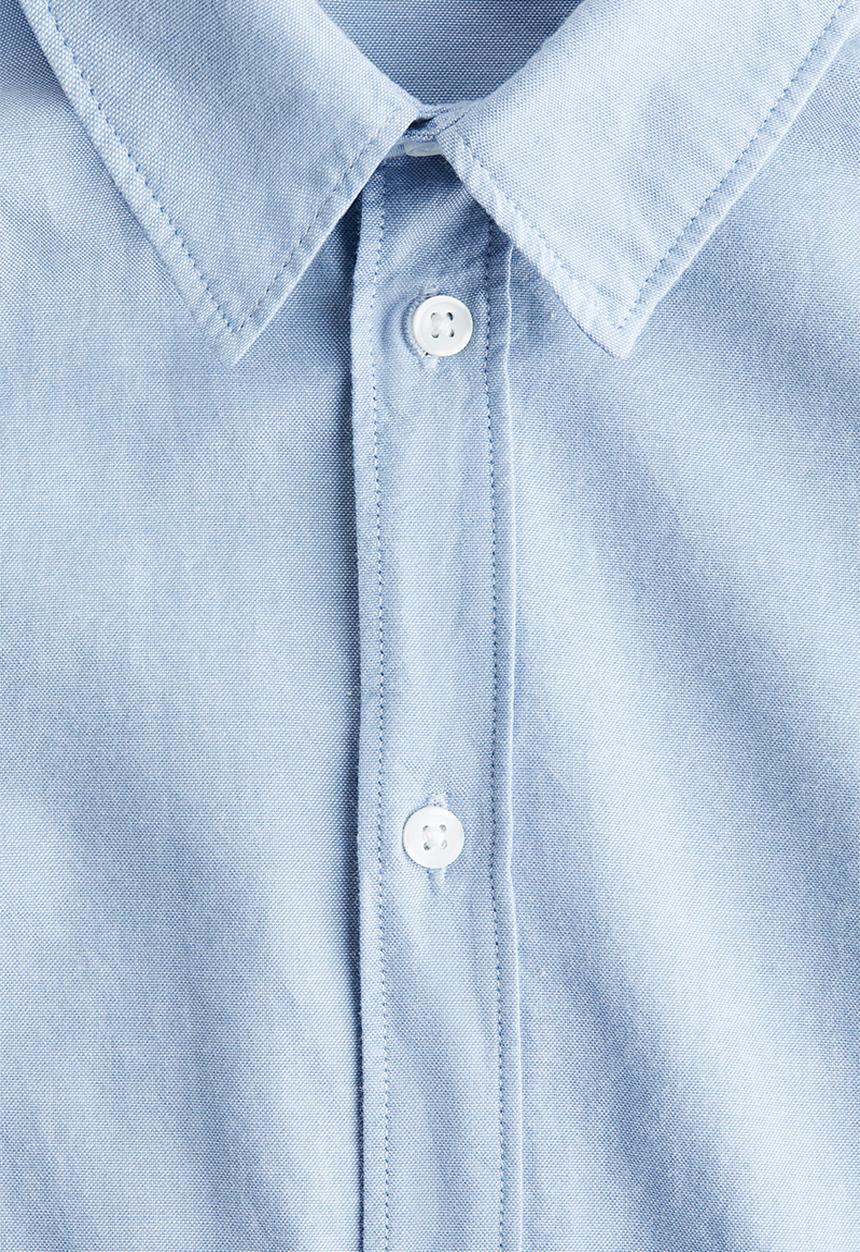 H&M - Cotton shirt - light blue