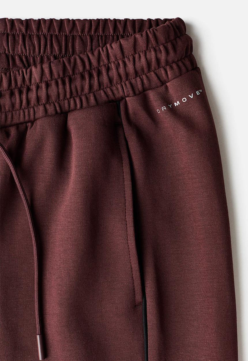 H&M - Loose fit sports joggers - burgundy
