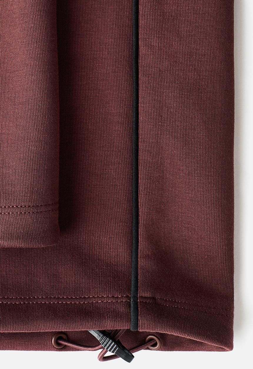 H&M - Loose fit sports joggers - burgundy