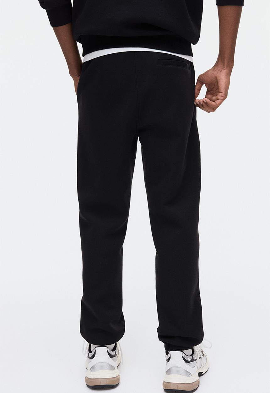 H&M - Regular fit interlock sweatpants - black