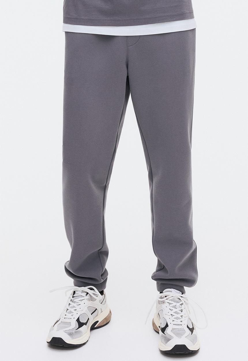 H&M - Regular fit interlock sweatpants - dark grey
