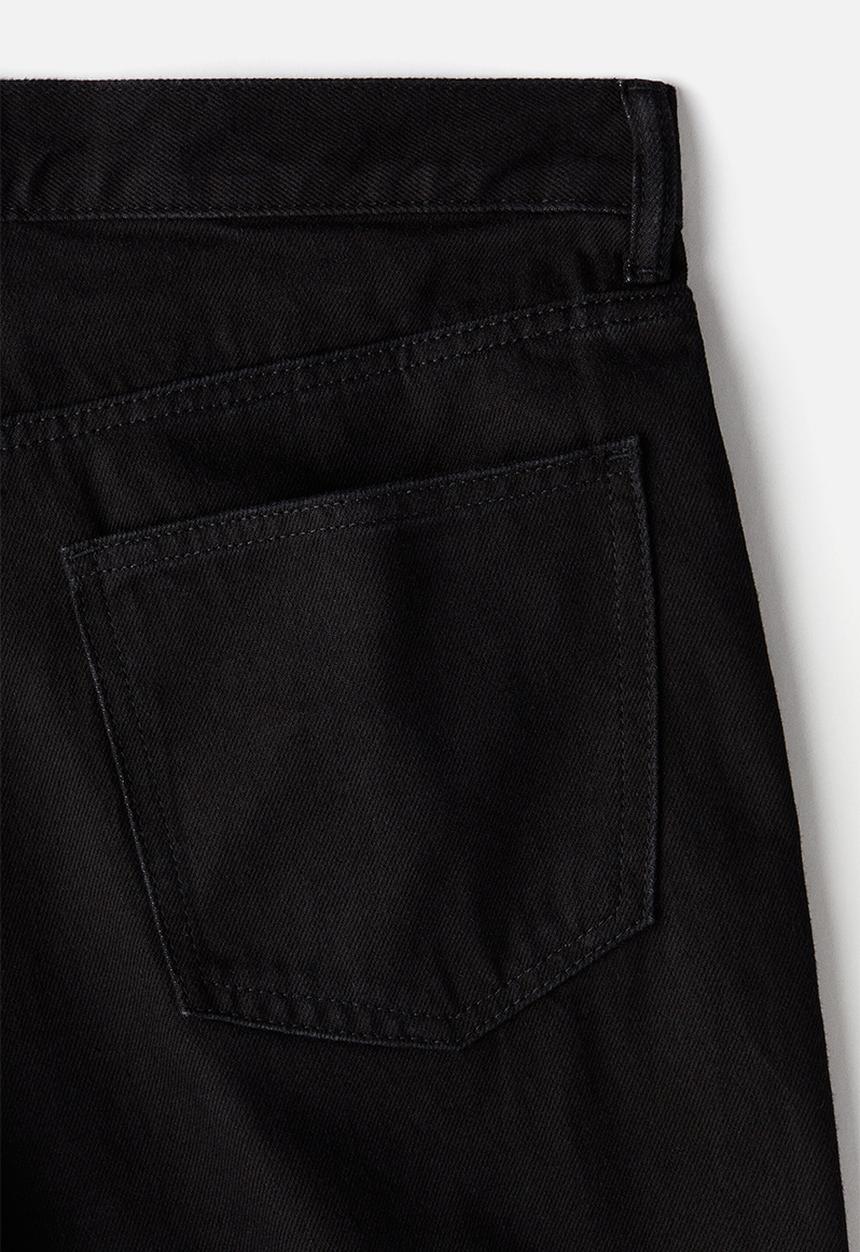 H&M - Straight relaxed jeans - black