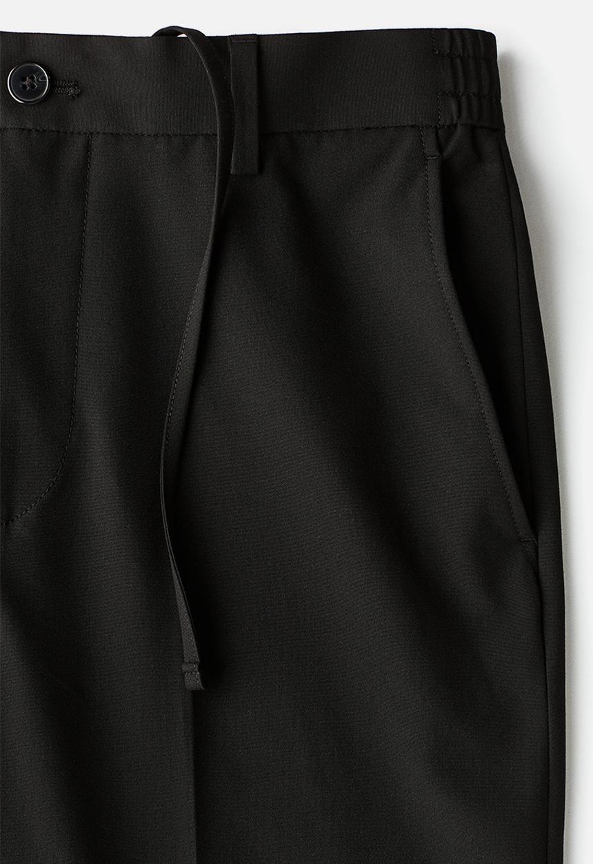 H&M - Relaxed fit trousers - black