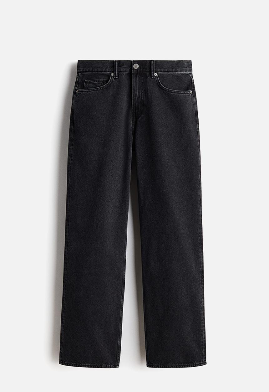 H&M - Relaxed jeans - black