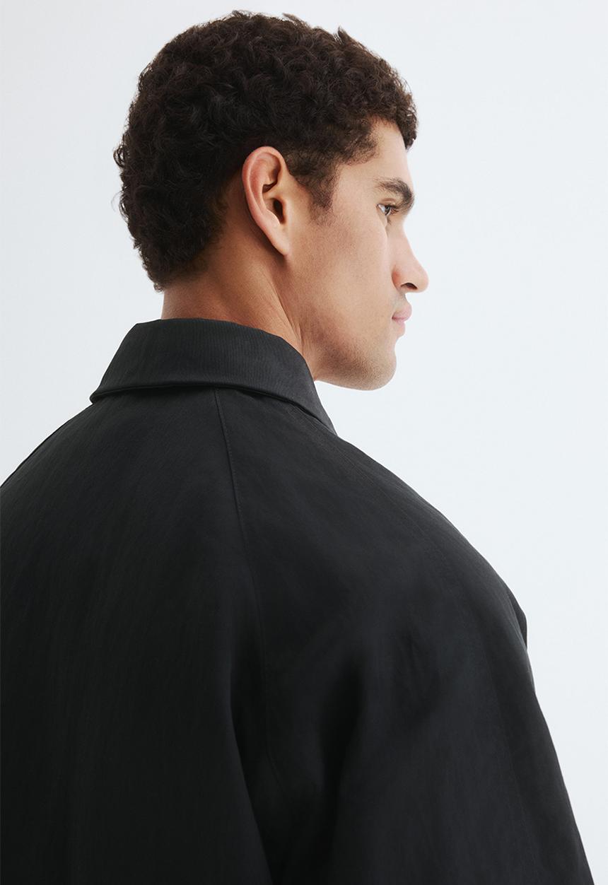 H&M - Padded twill jacket - dark grey