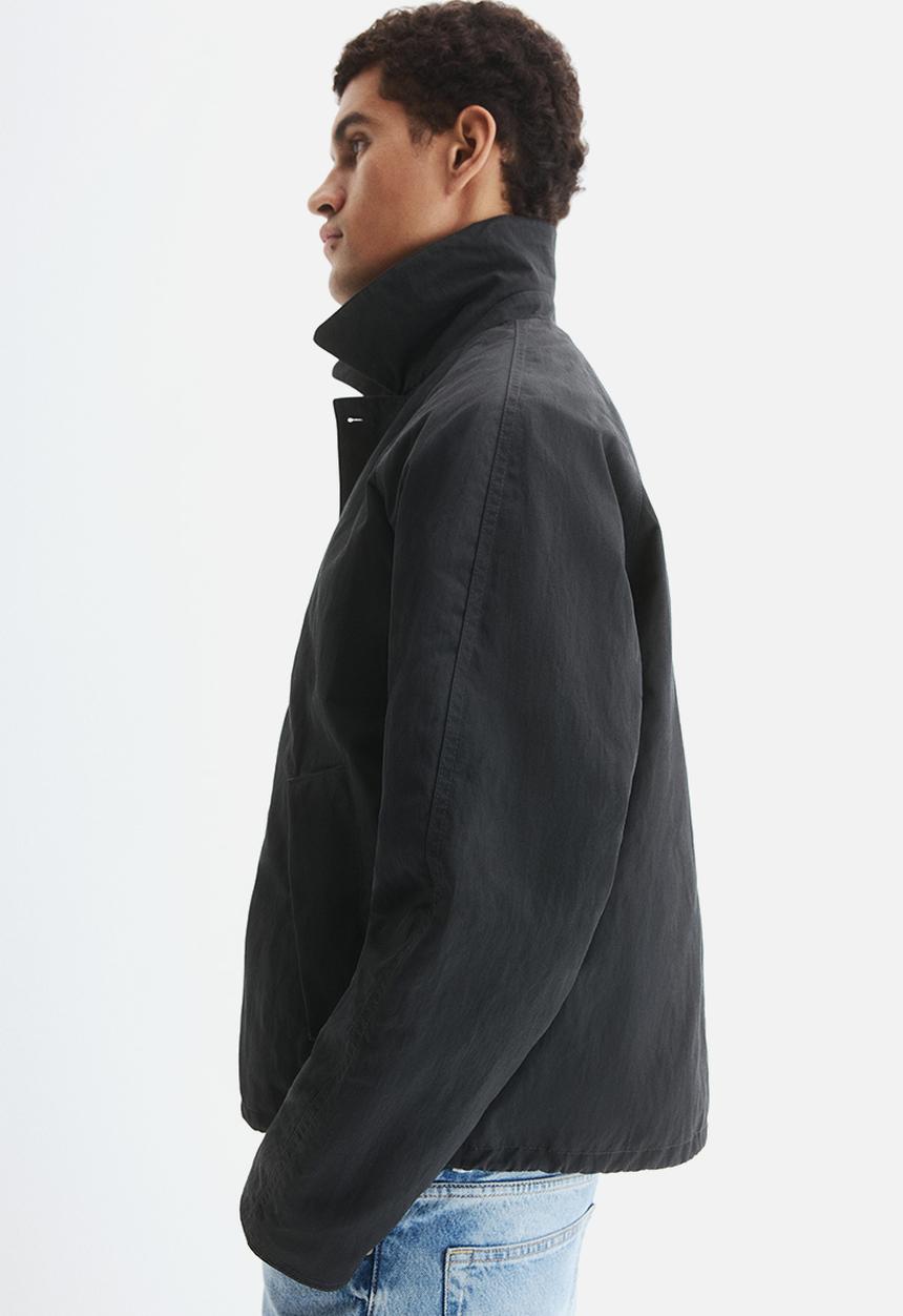 H&M - Padded twill jacket - dark grey