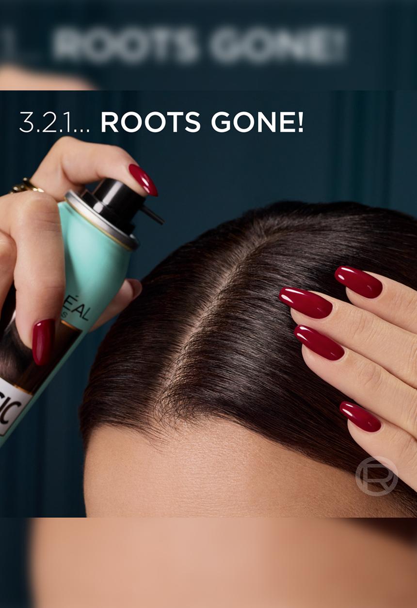 L'Oreal Paris - Magic Retouch Colour Spray - Black