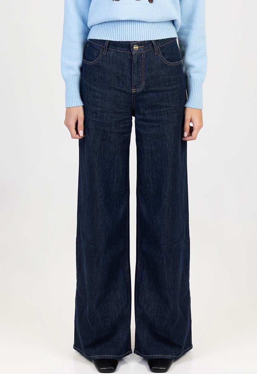 SISSY BOY - Cleo Slouchy Wide Leg Jeans - Forever Blue