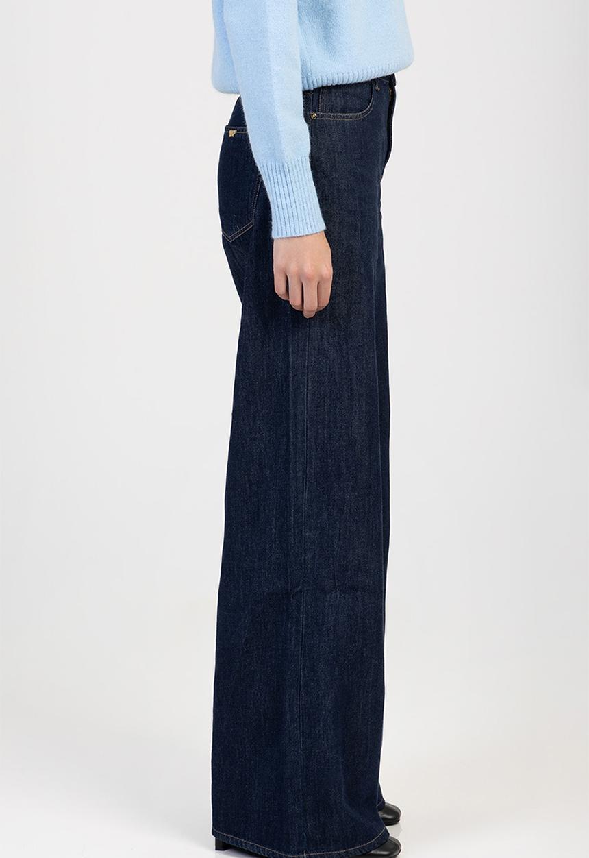 SISSY BOY - Cleo Slouchy Wide Leg Jeans - Forever Blue