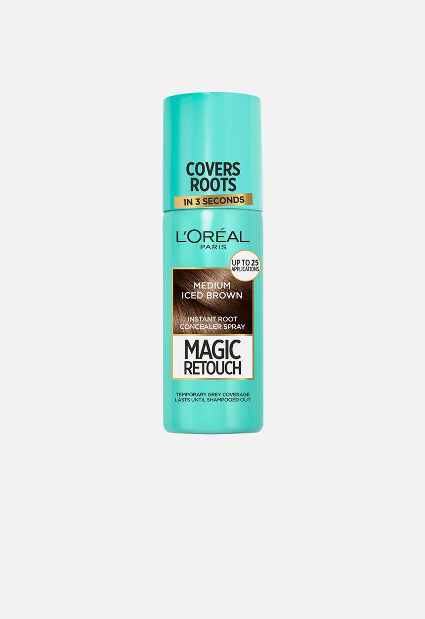 L'Oreal Paris - Magic Retouch Colour Spray - Medium Iced Brown