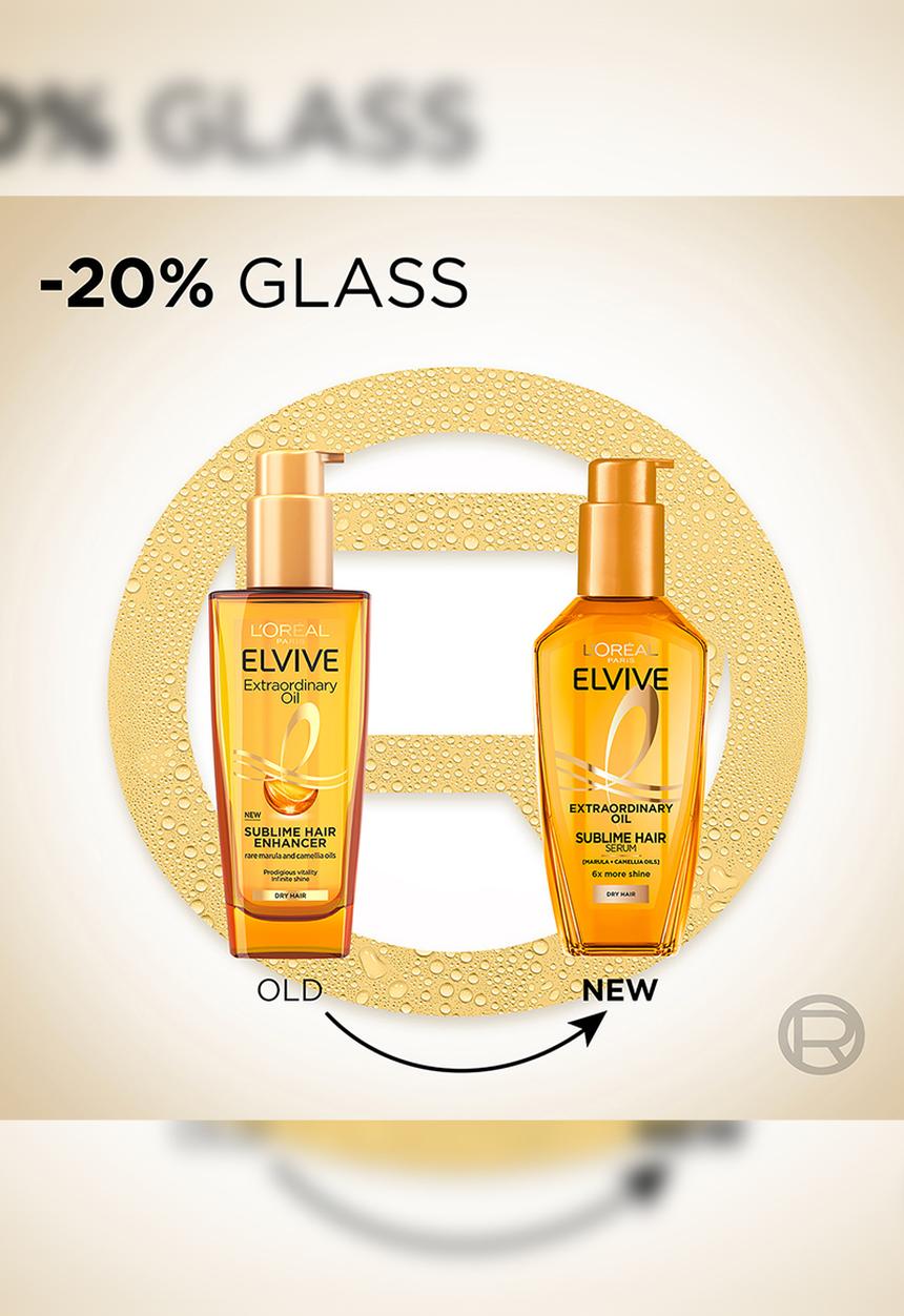 L'Oreal Paris - Elvive Extraordinary Oil Extra Dry Hair Serum - 100ml