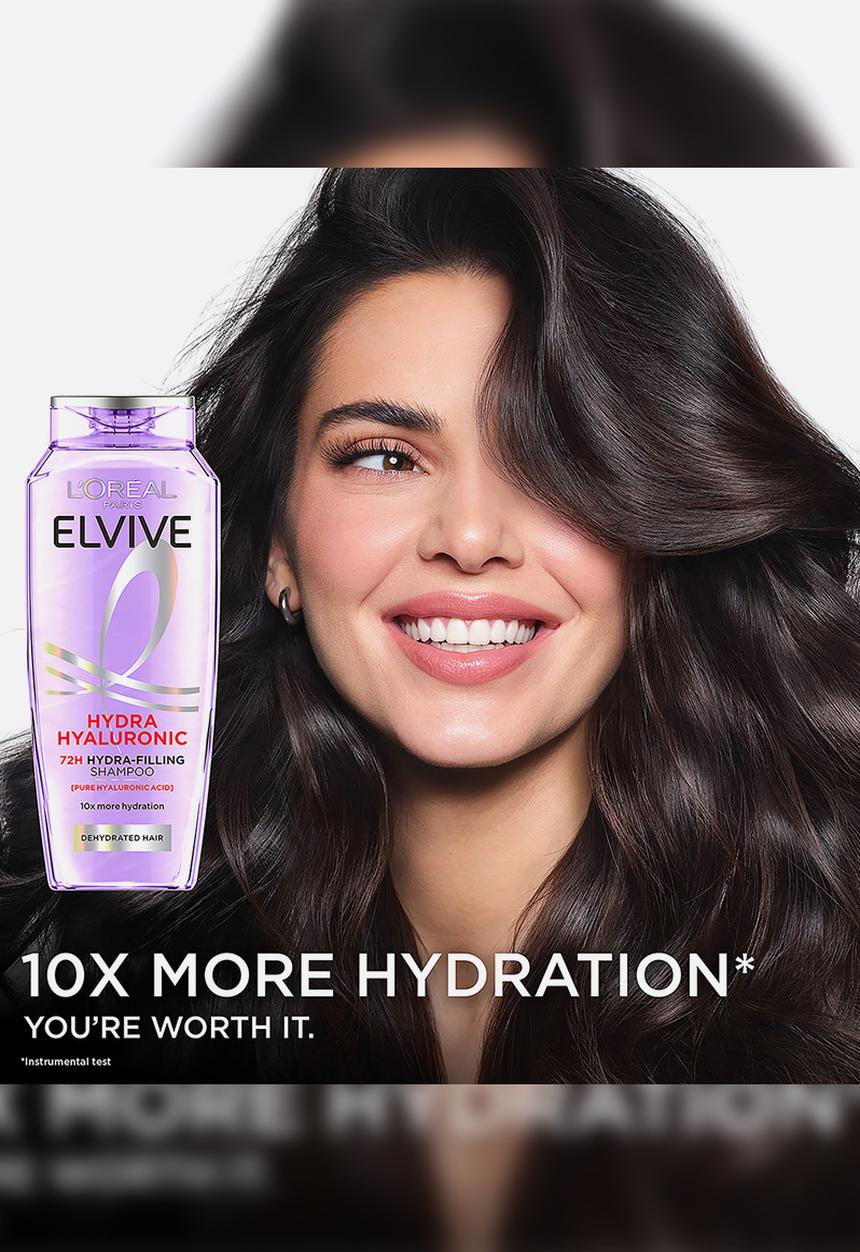 L'Oreal Paris - Elvive Hydra Hyaluronic Shampoo - 400ml
