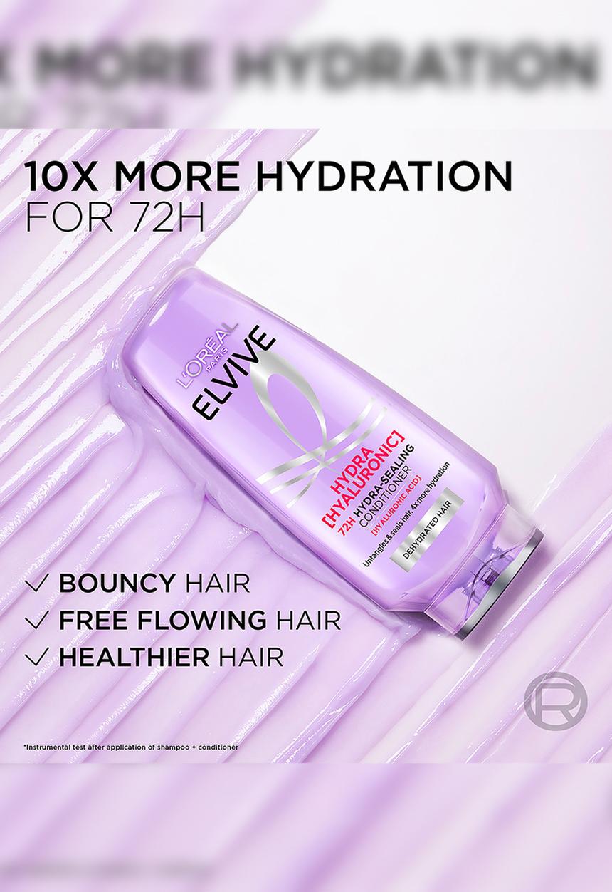L'Oreal Paris - Elvive Hydra Hyaluronic Conditioner - 300ml